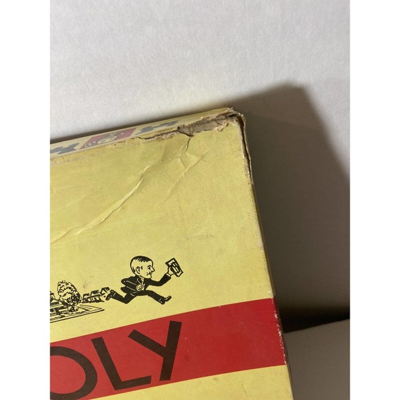 Vintage 1946-1954 Parker Brothers Monopoly Board Game - Picture 8 of 12